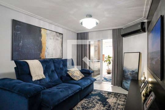 Sala de apartamento à venda com 3 quartos, 96m² em Santa Maria, São Caetano do Sul