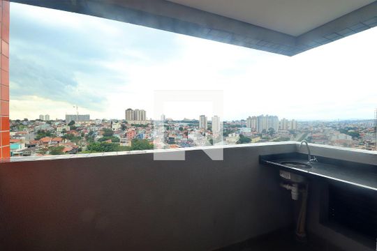 Varanda de apartamento à venda com 2 quartos, 40m² em Parque Erasmo Assunção, Santo André