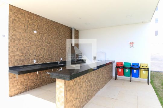 Área comum - Churrasqueira de apartamento para alugar com 2 quartos, 39m² em Vila Nova Aliança, Jacareí