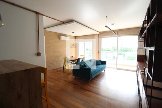 Sala de apartamento à venda com 1 quarto, 73m² em Vila Nova Conceição, São Paulo
