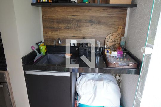 Área de Serviço de kitnet/studio à venda com 1 quarto, 38m² em Vila Andrade, São Paulo