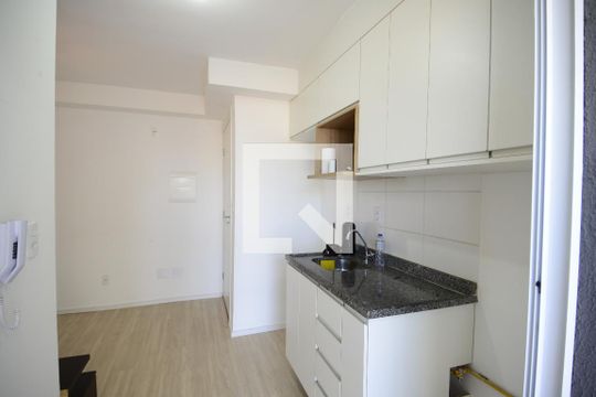 Cozinha de apartamento à venda com 2 quartos, 35m² em Vila Monumento, São Paulo