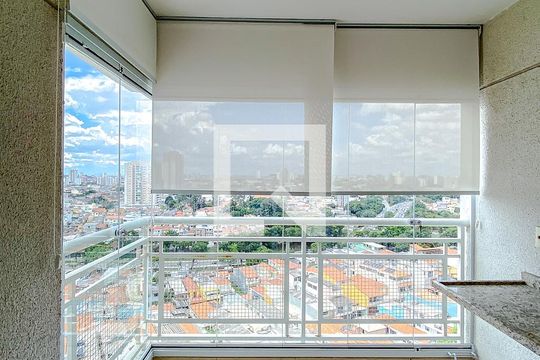 Varanda da Sala de apartamento à venda com 3 quartos, 67m² em Vila Oratório, São Paulo