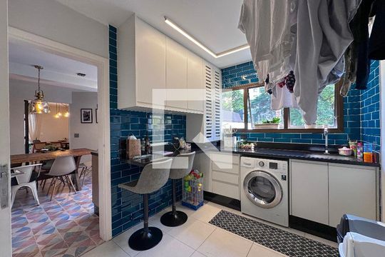 Área de Serviço de apartamento à venda com 4 quartos, 165m² em Brooklin Paulista, São Paulo