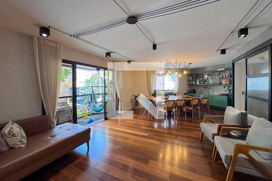 Sala de apartamento à venda com 4 quartos, 165m² em Brooklin Paulista, São Paulo