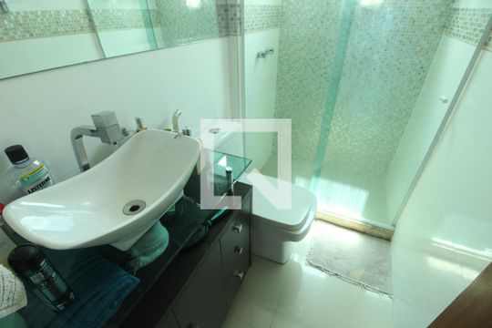 Banheiro Social de apartamento à venda com 2 quartos, 60m² em Méier, Rio de Janeiro