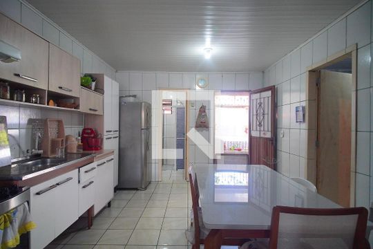 Cozinha de casa à venda com 2 quartos, 120m² em Santo Afonso, Novo Hamburgo