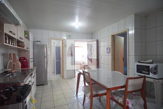 Cozinha de casa à venda com 2 quartos, 120m² em Santo Afonso, Novo Hamburgo