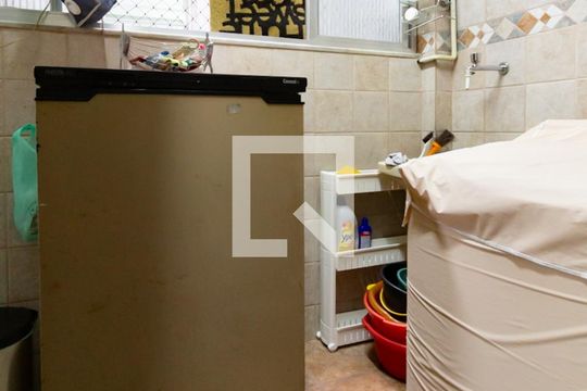 Área de serviço de apartamento à venda com 3 quartos, 132m² em Jardim Botânico, Rio de Janeiro