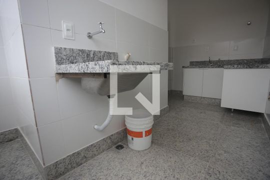 Cozinha/área de serviço de apartamento para alugar com 3 quartos, 100m² em Barroca, Belo Horizonte