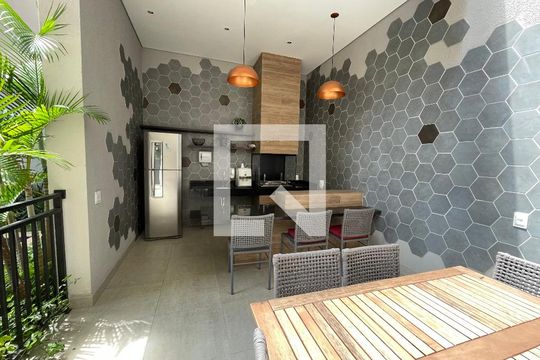 Área comum - Churrasqueira de kitnet/studio à venda com 1 quarto, 25m² em Pinheiros, São Paulo