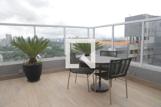 Área Comum de kitnet/studio à venda com 1 quarto, 27m² em Indianópolis, São Paulo