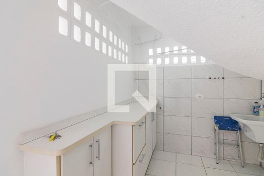 Área de Serviço de casa de condomínio à venda com 2 quartos, 100m² em Silveira, Santo André