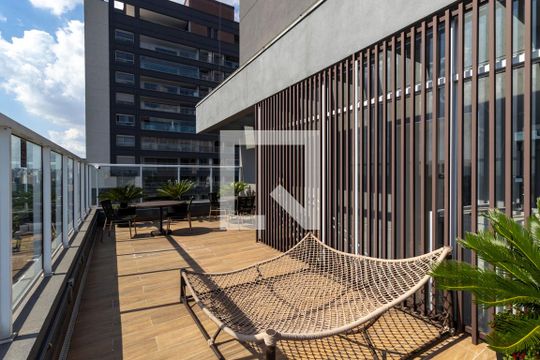 Área comum - Piscina de apartamento para alugar com 1 quarto, 43m² em Vila Clementino, São Paulo