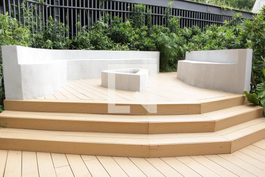 Área comum de kitnet/studio à venda com 1 quarto, 27m² em Jardim das Bandeiras, São Paulo