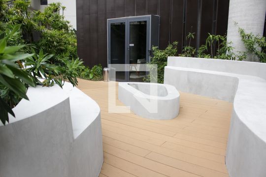 Área comum de kitnet/studio à venda com 1 quarto, 27m² em Jardim das Bandeiras, São Paulo