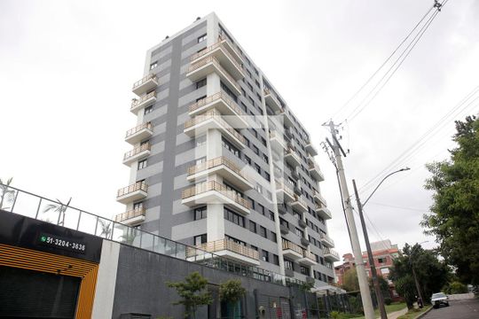 Fachada de apartamento à venda com 2 quartos, 63m² em Jardim do Salso, Porto Alegre
