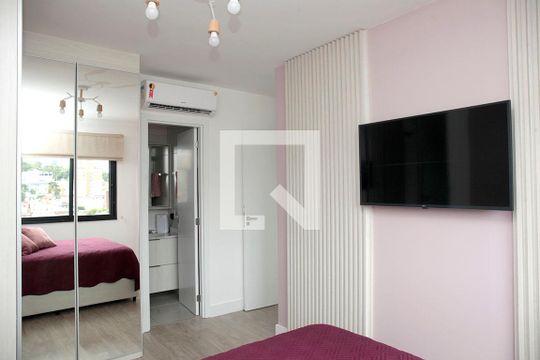 Quarto 1 Suíte de apartamento à venda com 2 quartos, 63m² em Jardim do Salso, Porto Alegre