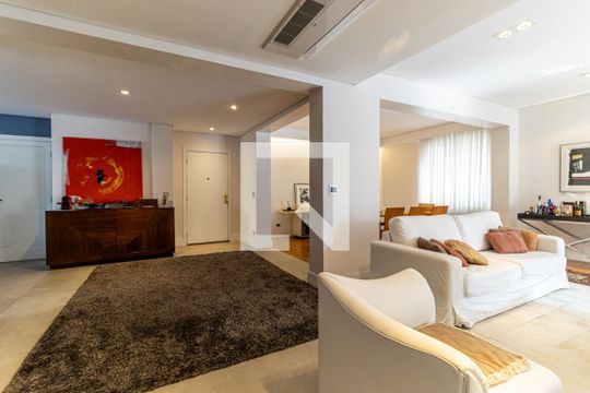 Sala de apartamento à venda com 3 quartos, 200m² em Higienópolis, São Paulo