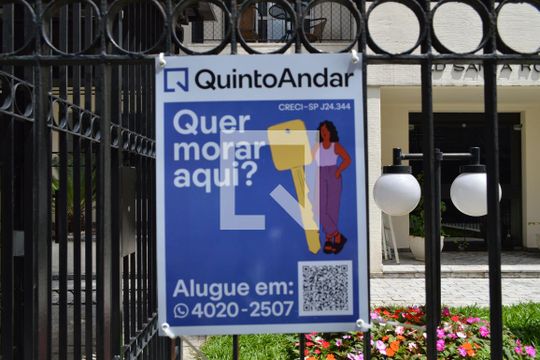 Plaquinha  de apartamento para alugar com 1 quarto, 50m² em Aclimação, São Paulo