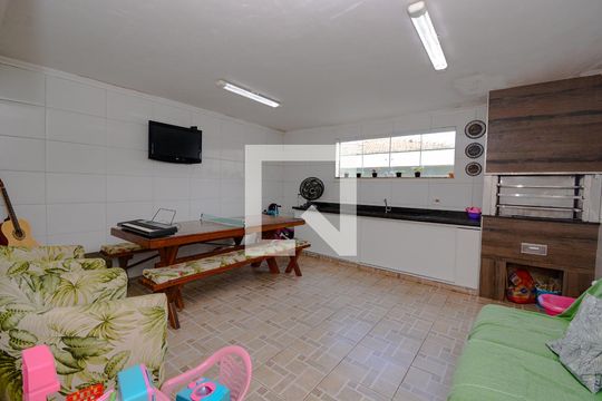 Quintal - churrasqueira de casa para alugar com 3 quartos, 240m² em Assunção, São Bernardo do Campo
