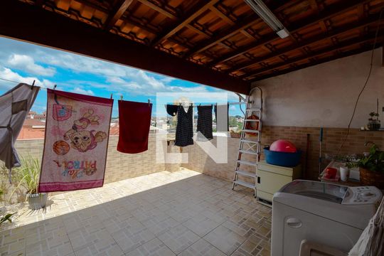 Sacada Quarto 1 de casa para alugar com 3 quartos, 240m² em Assunção, São Bernardo do Campo