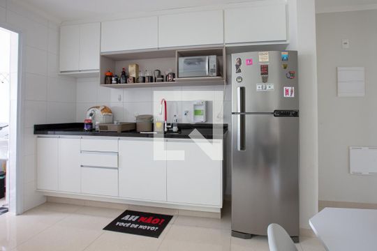 Cozinha de apartamento à venda com 1 quarto, 120m² em Várzea da Barra Funda, São Paulo