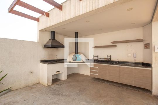 Área comum - Churrasqueira de apartamento para alugar com 2 quartos, 51m² em Recanto das Rosas, Osasco
