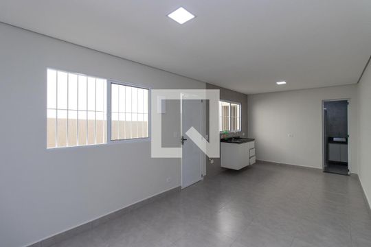 Sala/Cozinha de casa para alugar com 1 quarto, 45m² em Vila Gustavo, São Paulo