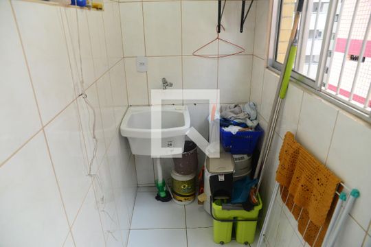 Área de Serviço de apartamento para alugar com 2 quartos, 89m² em Tupi, Praia Grande