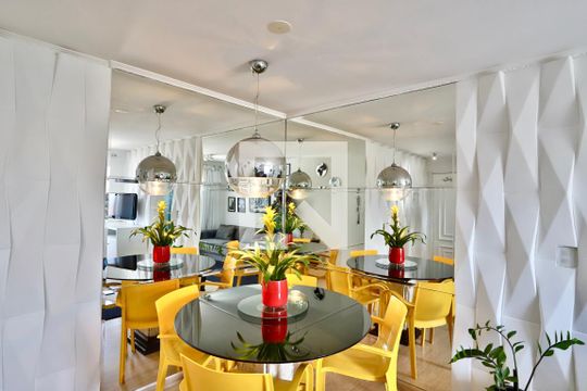 Sala de Jantar de apartamento para alugar com 2 quartos, 62m² em Brás, São Paulo