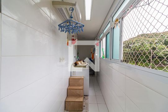 Área de Serviço de apartamento à venda com 2 quartos, 82m² em Vila Romana, São Paulo