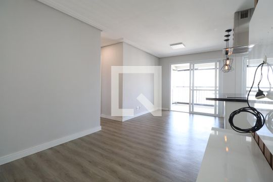 Sala de apartamento para alugar com 3 quartos, 88m² em Campestre, Santo André
