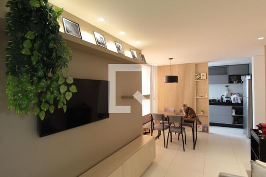Sala de apartamento para alugar com 2 quartos, 65m² em Liberdade, Belo Horizonte