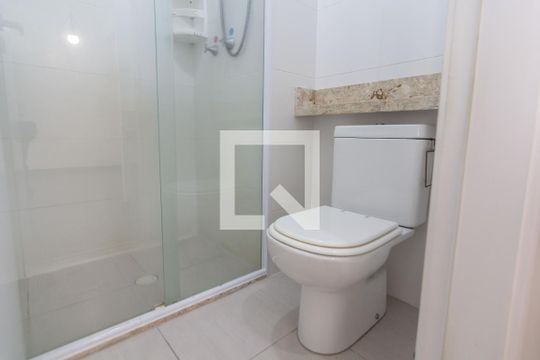 Banheiro de apartamento à venda com 1 quarto, 43m² em Tatuapé, São Paulo