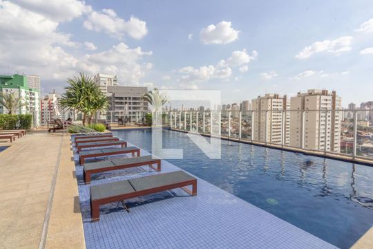 Área comum - Piscina de apartamento à venda com 1 quarto, 43m² em Tatuapé, São Paulo
