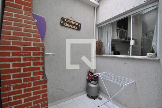 Churrasqueira de casa de condomínio para alugar com 2 quartos, 72m² em Vila Nilo, São Paulo