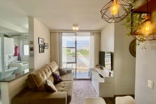 Sala de apartamento para alugar com 2 quartos, 45m² em Belenzinho, São Paulo