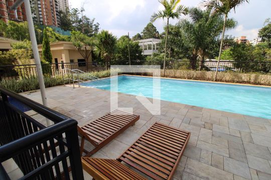 Área comum - Piscina de apartamento à venda com 2 quartos, 50m² em Jardim Parque Morumbi, São Paulo