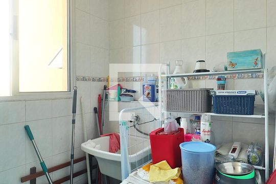 Área de Serviço de apartamento à venda com 2 quartos, 64m² em Vila Alto de Santo Andre, Santo André