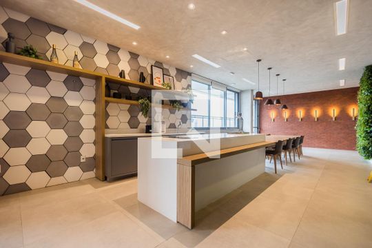 Espaço Gourmet de apartamento à venda com 1 quarto, 31m² em Pinheiros, São Paulo