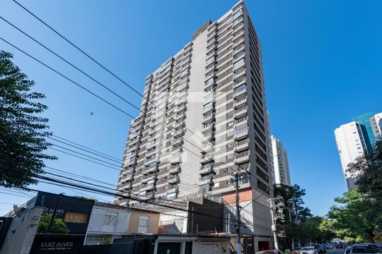 Fachada de casa de condomínio à venda com 1 quarto, 27m² em Jardim Prudência, São Paulo