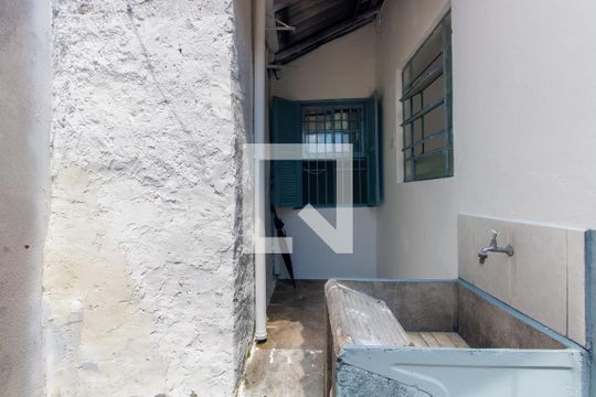Área de Serviço de casa para alugar com 1 quarto, 35m² em Parque da Vila Prudente, São Paulo