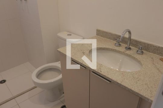 Banheiro da Suíte de apartamento à venda com 3 quartos, 82m² em Cidade Mãe do Céu, São Paulo