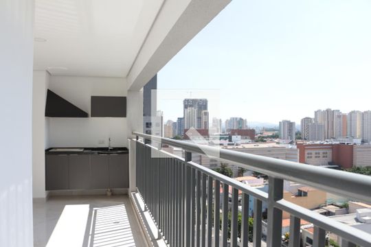 Varanda gourmet de apartamento à venda com 3 quartos, 82m² em Cidade Mãe do Céu, São Paulo