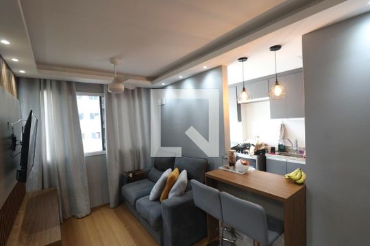Sala de apartamento para alugar com 2 quartos, 80m² em Alcantara, São Gonçalo