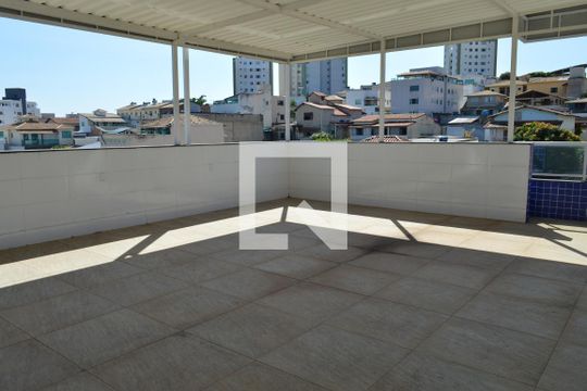Terraço de apartamento à venda com 3 quartos, 160m² em Europa, Contagem