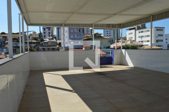 Terraço de apartamento à venda com 3 quartos, 160m² em Europa, Contagem