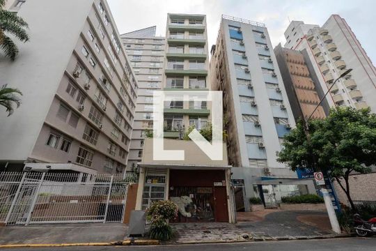 Fachada de apartamento para alugar com 1 quarto, 40m² em Consolação, São Paulo
