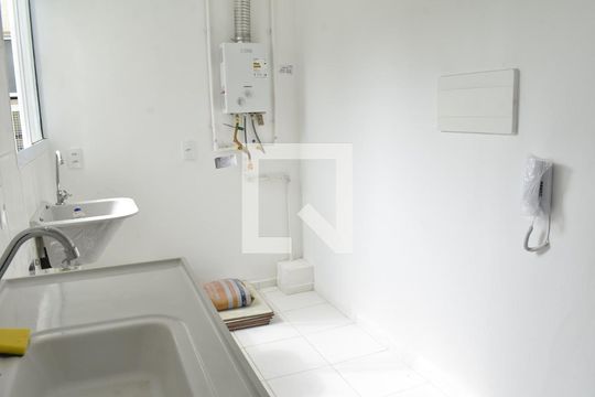 Cozinha e Área de Serviço de apartamento para alugar com 2 quartos, 60m² em Guaratiba, Rio de Janeiro